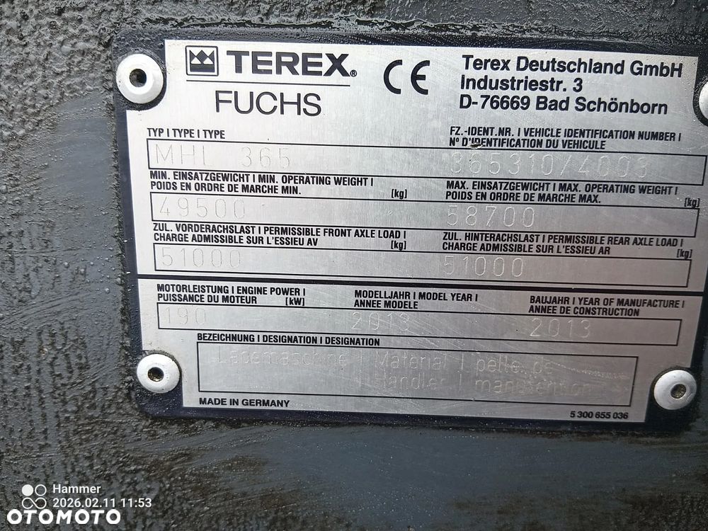 Fuchs MHL365 - 16