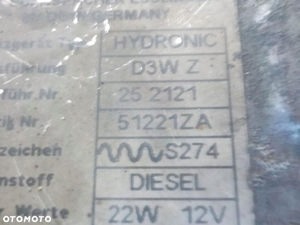 PIEC DOGRZEWACZ EBERSPACHER D3WZ - 3