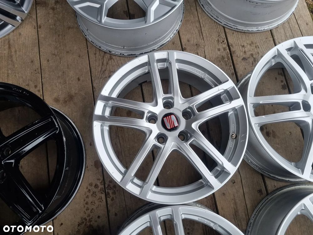 VW TIGUAN,PASSAT, AUDI A4,SKODA KAROQ,SEAT TARRACO 7X17 ET40 5X112 bdb stan - 6