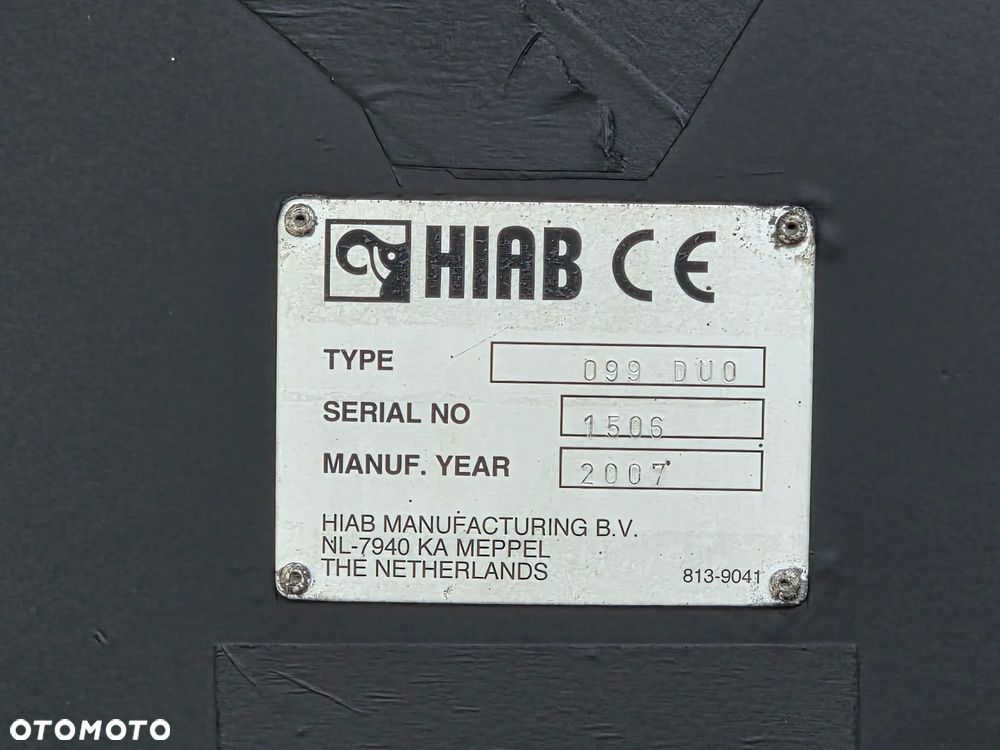 Mercedes-Benz AXOR 1826L // 9 BIEGÓW // KLIMA HAK // HDS HIAB ŻURAW DŹWIG // TYŁ PODUSZKI // EURO 4 - 6