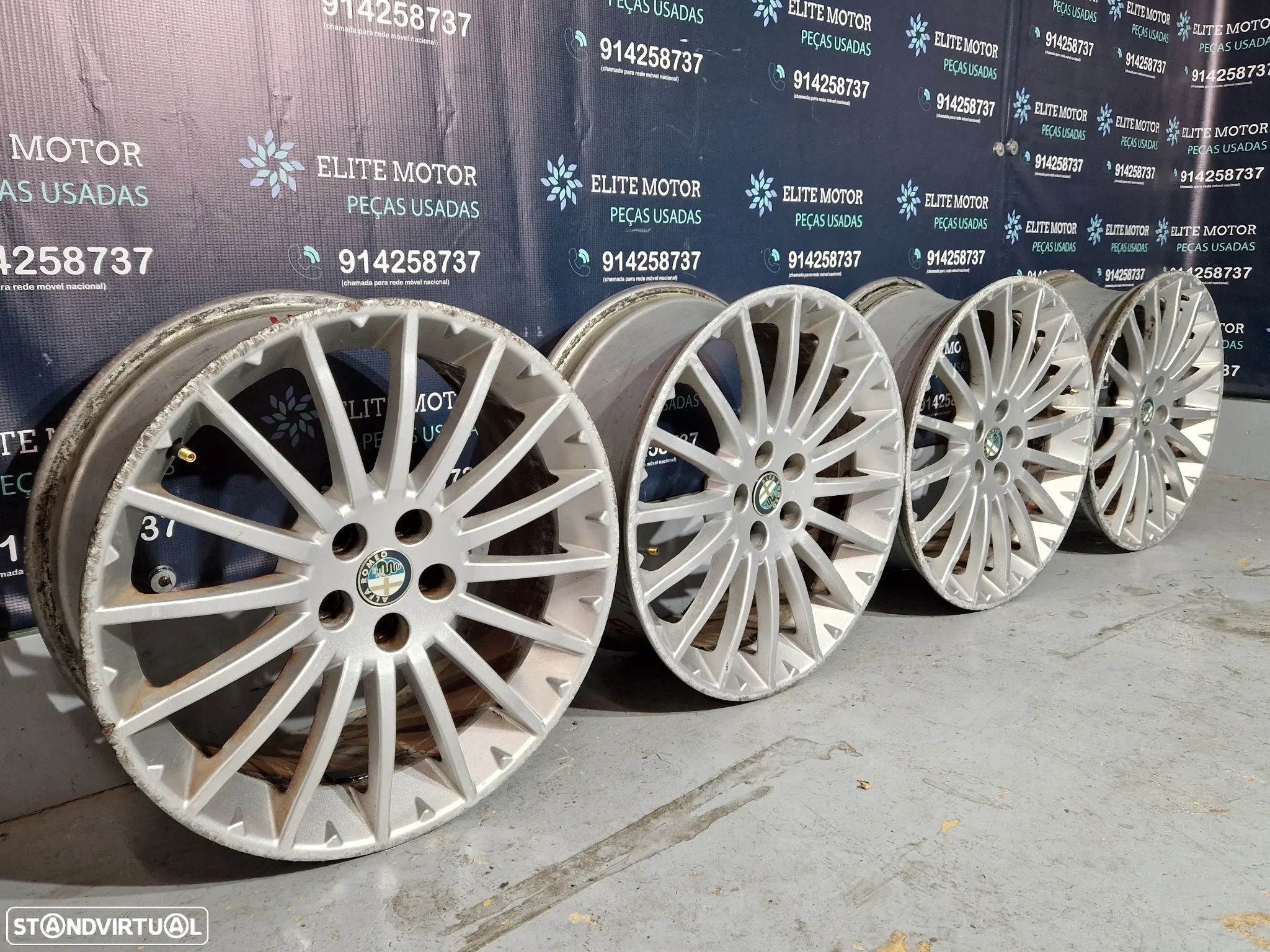 Jantes usadas ALFA ROMEO GT 1.9 JTD 17" 5X98 - 1