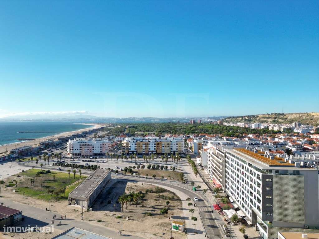 Apartamento T2 Frente Mar com varanda e 2 lugares de garagem - Grande imagem: 2/38