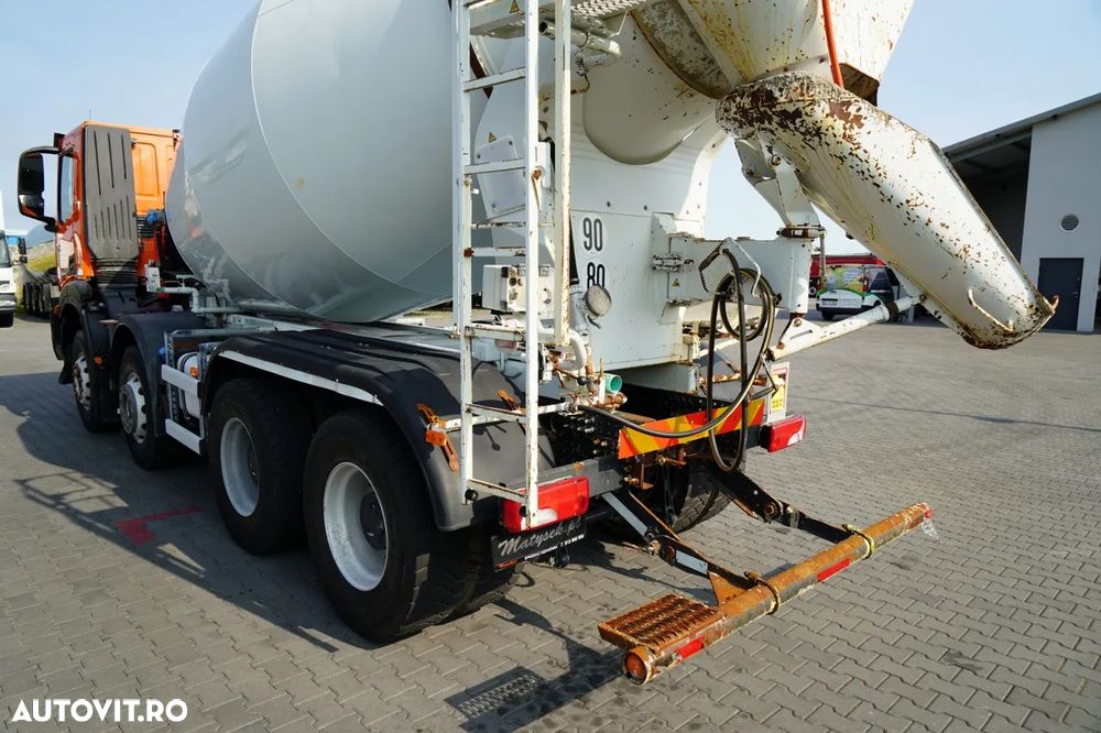 Iveco S-WAY 420 / 8X4 / BETONOMIESZARKA 9 M3 / SCHWING STETTER / ALUFELGI / AUTOMAT / EURO 6 - 11