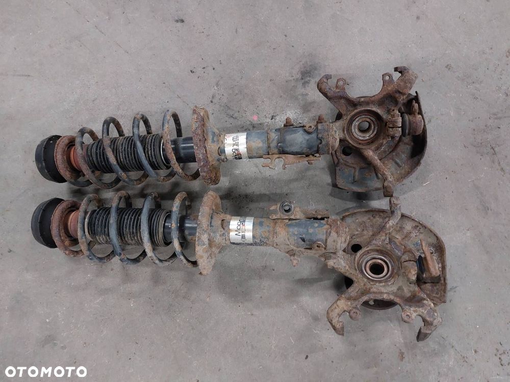 AMORTYZATOR SPRĘŻYNA ZWROTNICA LEWY PRZÓD + PRAWY PRZÓD GOLF III 1.6 8V - 5