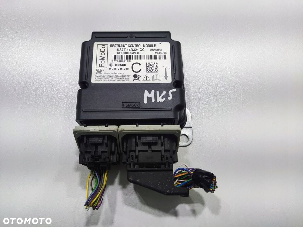DESKA KONSOLA PODUSZKA PODUSZKI AIR-BAG PASY FORD MONDEO MK5 V 2019-2022 - 13