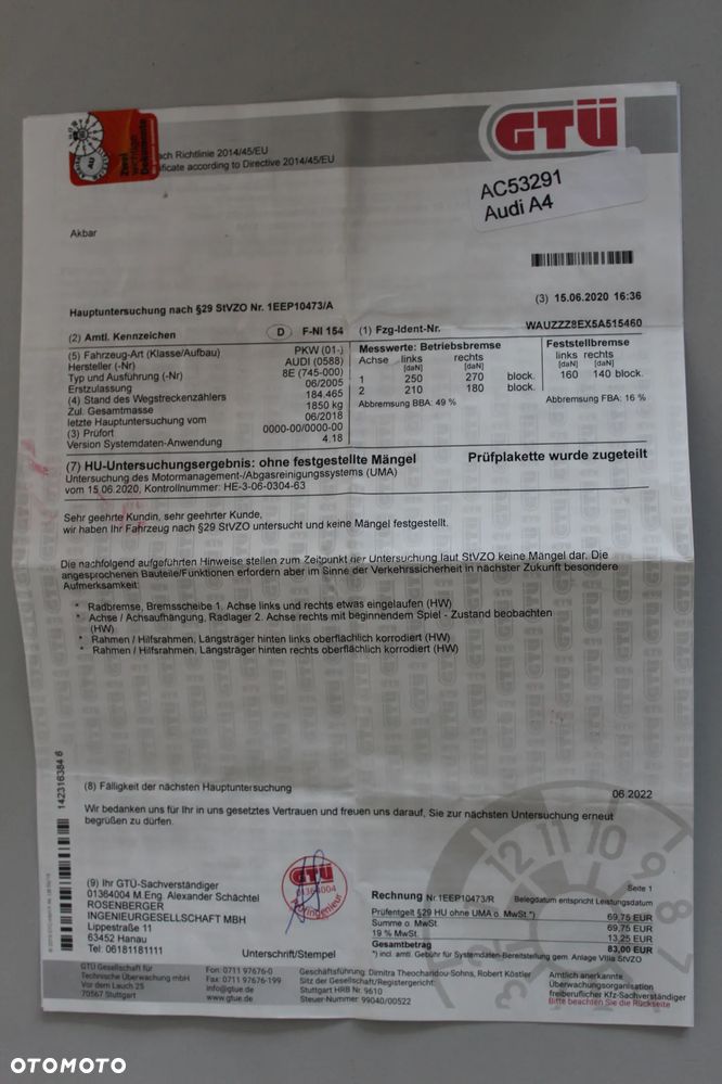 Audi A4 Limousine - 22