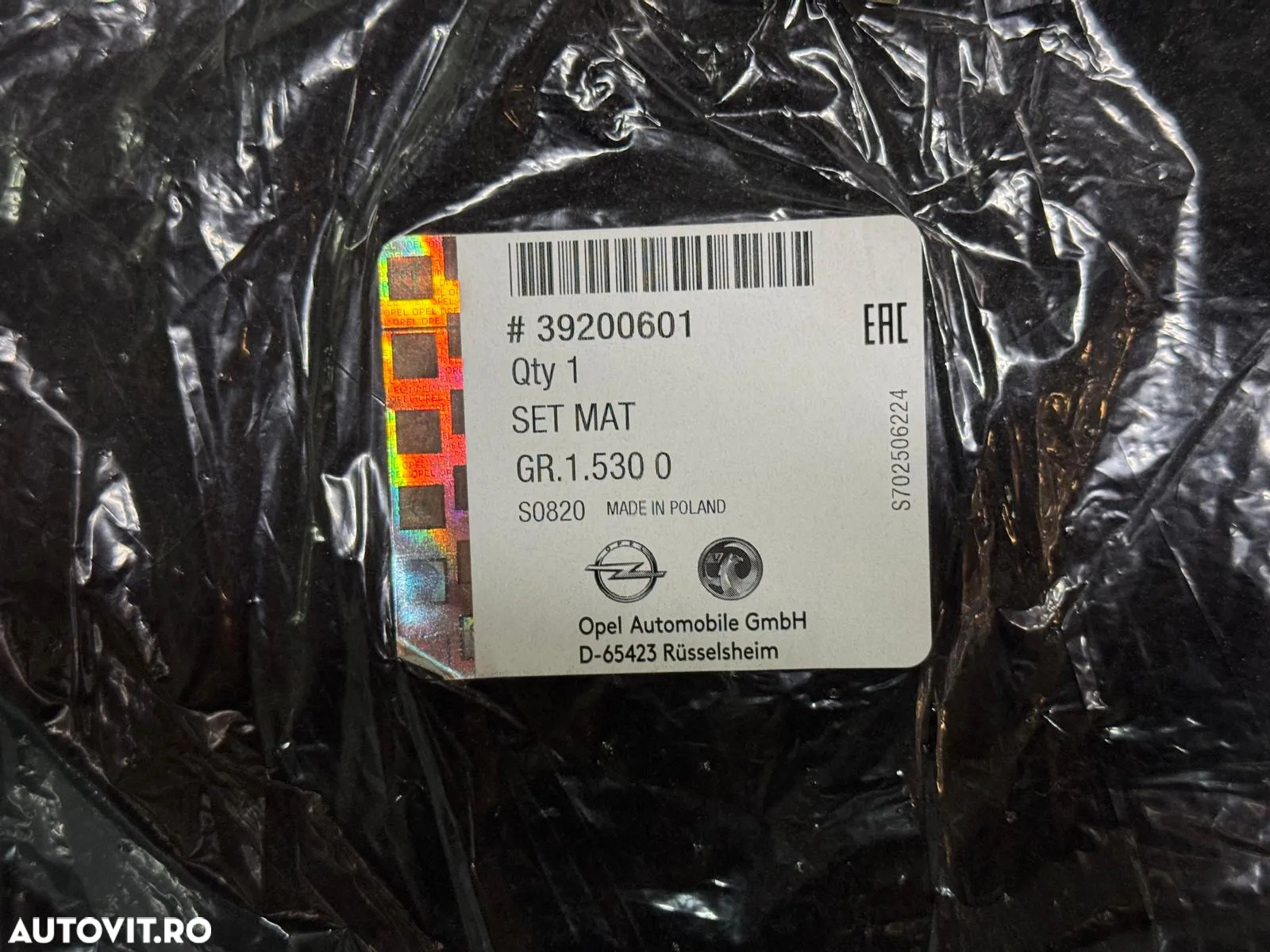 39200601 | Set Presuri Mocheta | Opel Insignia B - 2
