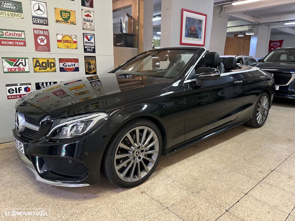 Mercedes-Benz C 220 d Cabrio 9G-Tronic AMG Line - 2