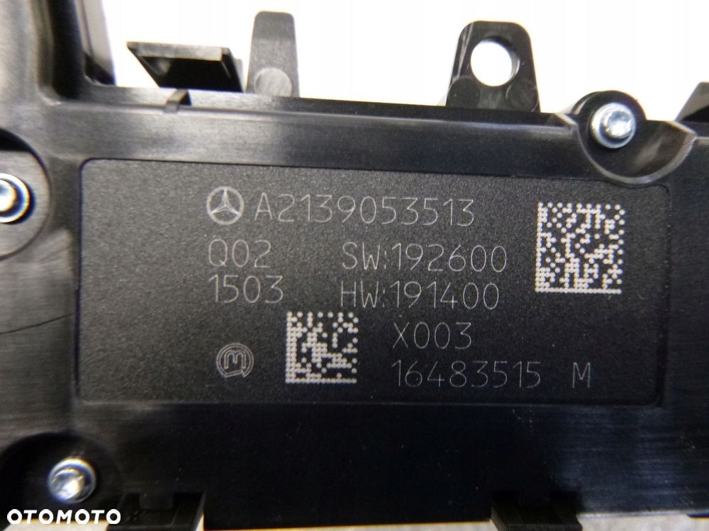 MERCEDES W213 PANEL STEROWANIA RADIEM NAWIGACJĄ ORYGINAŁ - 8