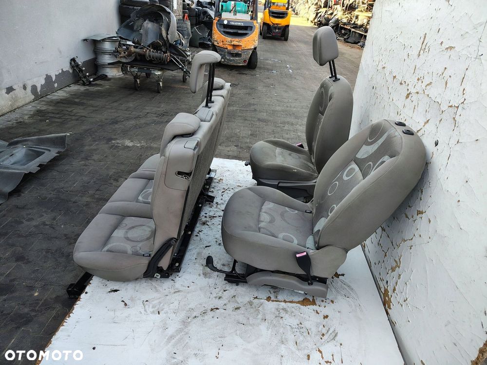 FOTEL FOTELE KANAPA KOMPLET RENAULT KANGOO 2 II - 9