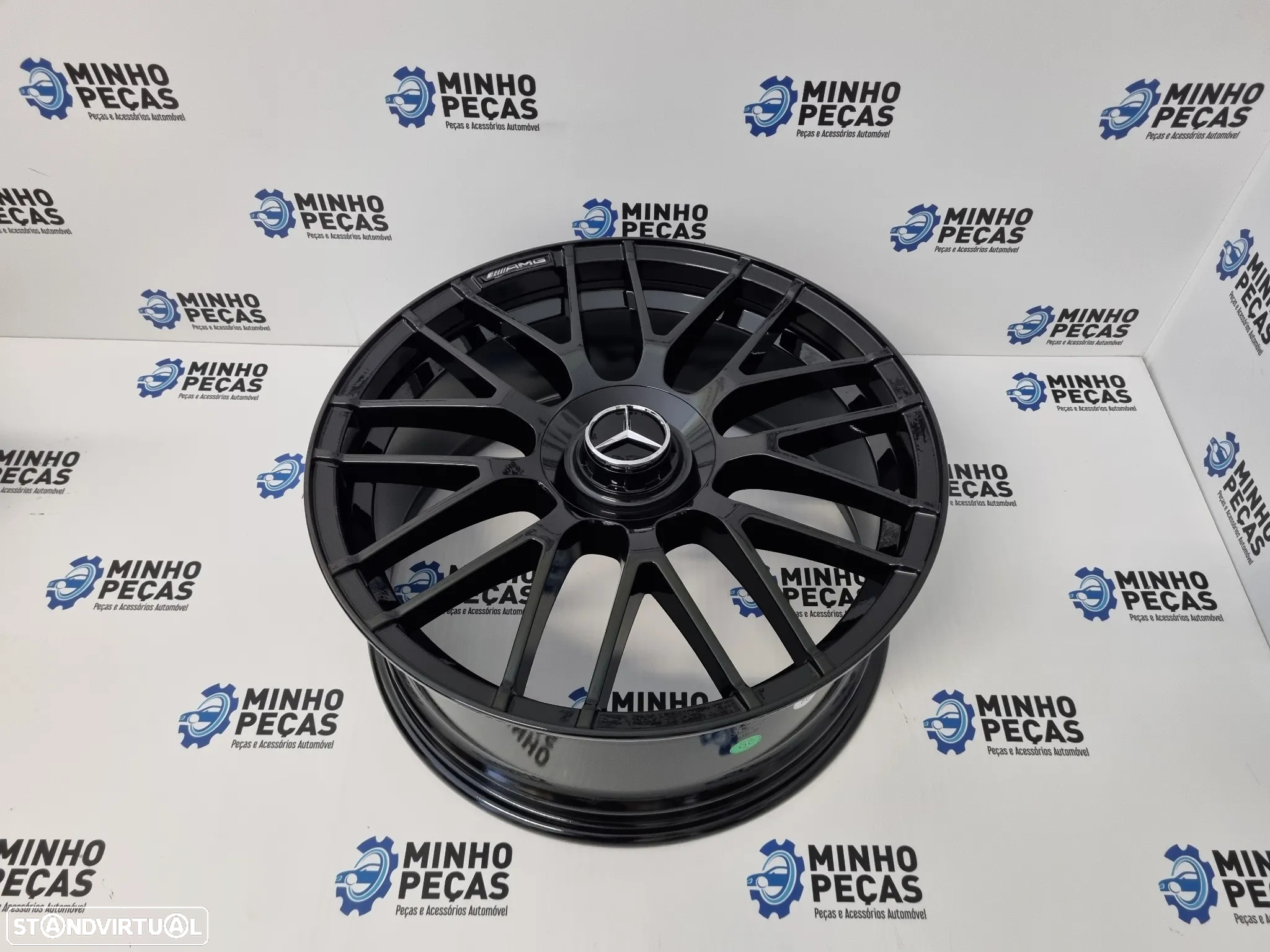 Jantes Mercedes Novo (C63S) AMG em 20 Preto Brilho - 7