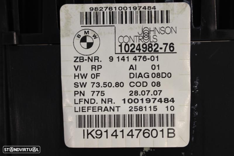 Quadrante Bmw 1 (E87)  9141476 / 1024982 76 / 9 141 476 / 102498276 - 8