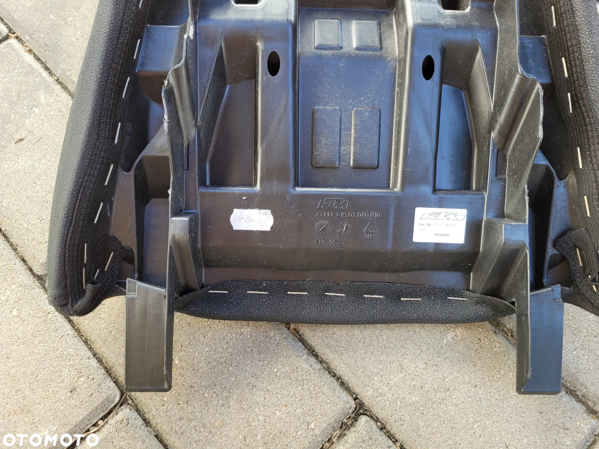 Kanapa, fotel przód, siedzenie kierowcy KTM 1290 Super Adventure - 20