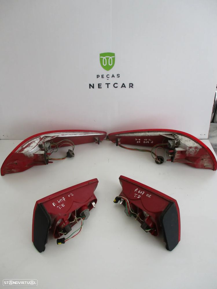 Farol Farolim Peugeot 607 2002 Direito e Esquerdo - 3
