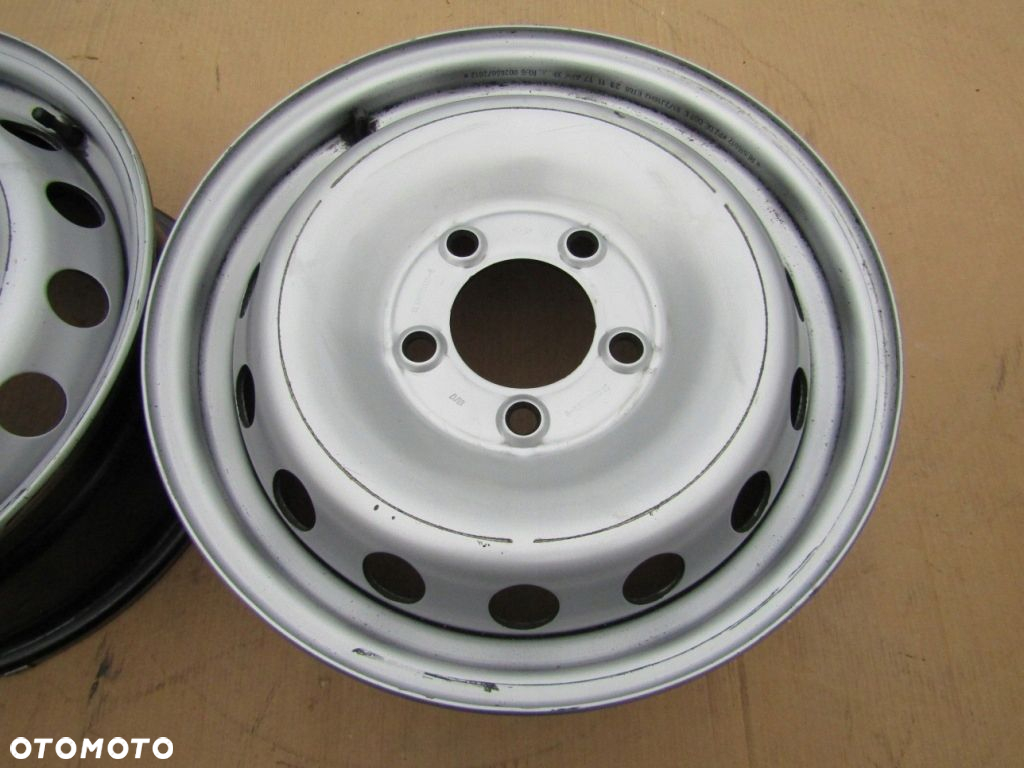 1x Felga 16 Renault master Opel movano 6,5j 5x130 ET66 - 7