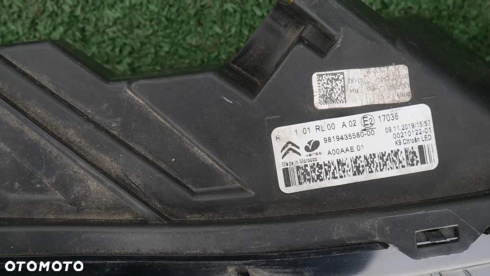 CITROEN BERLINGO IV 4 MASKA BŁOTNIKI LAMPY ZDERZAK DOLNA BELKA CHŁODNICE PAS PRZEDNI - 10