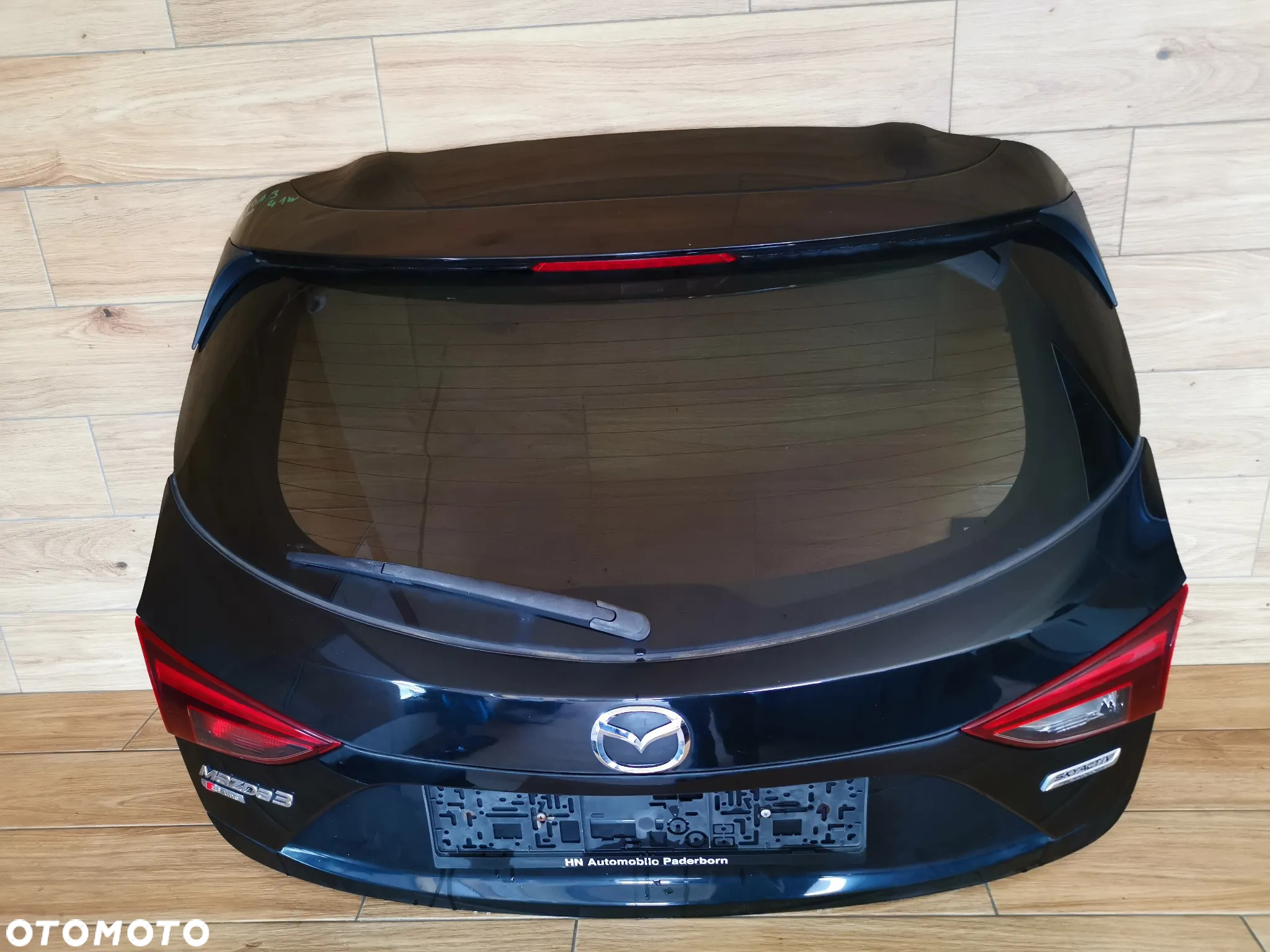 Klapa Bagażnika Tył Mazda III 3 BM   41W  HB - 5