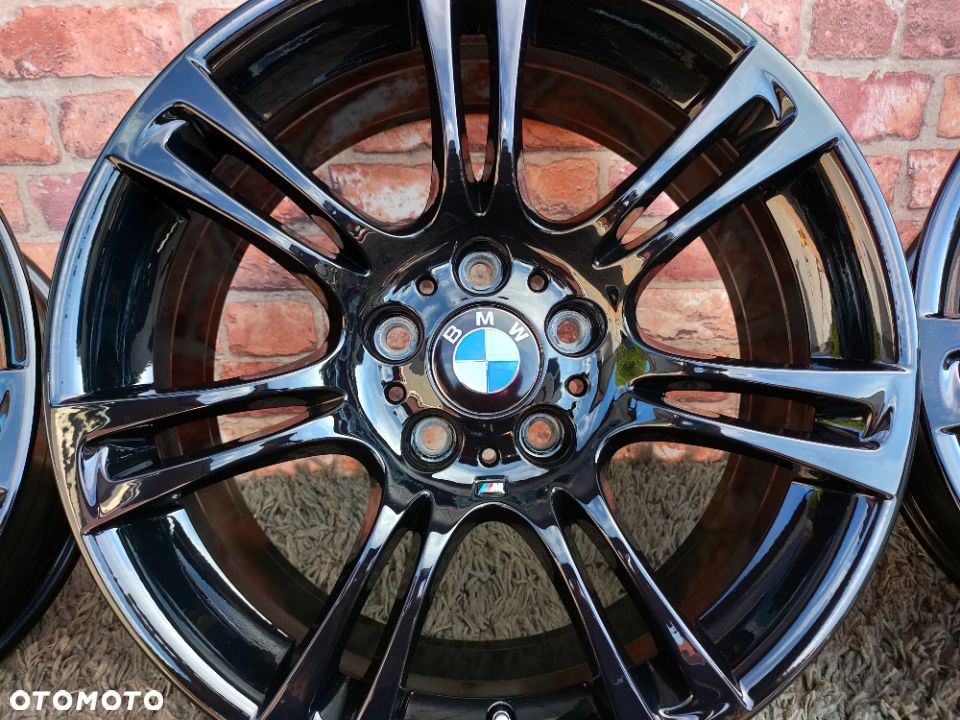 czarne felgi BMW 5x120 18 M pakiet F10 8j ET30 9 ET44 Styling 350 F10 F12 F06 5 GT E90 F01 E46 E60 260 270 - 11