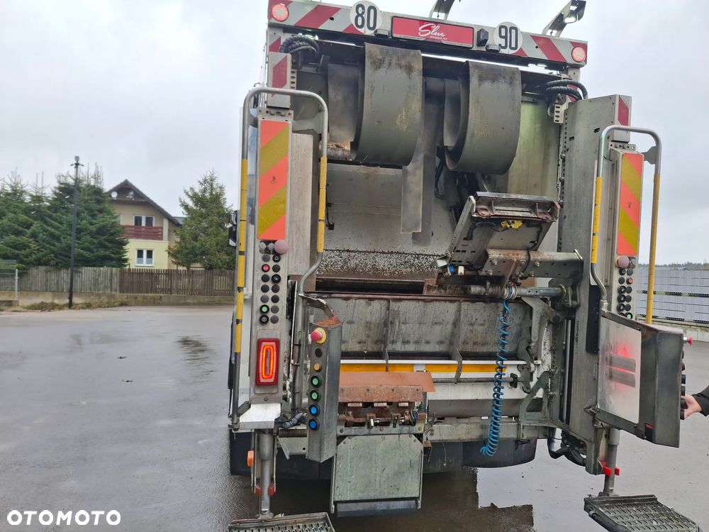 Iveco Eurocargo 190EL28 Śmieciarka FAUN VR3 LEV Euro 6 2 Osie Zawieszenie Na Poduszkach Centralny Zamek Klimatyzacja Zwinna Niski Przebieg - 20