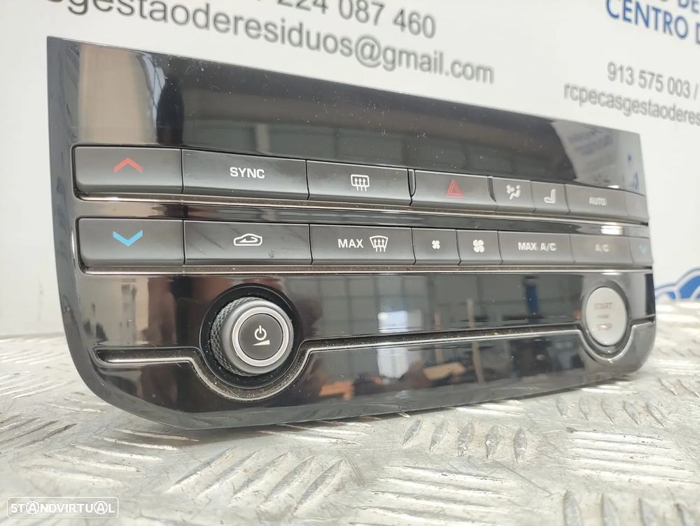 Climatronic Botões Ar Condicionado Jaguar XE X760 GX73-18C858-GF 2016 a 2024 - 3
