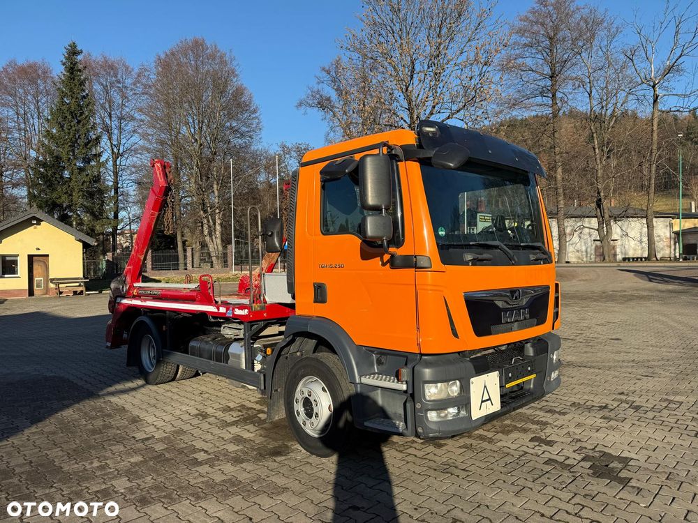 MAN 15.250 TGM bramowiec, MEILLER, pilot, 234 t.km.! - 10