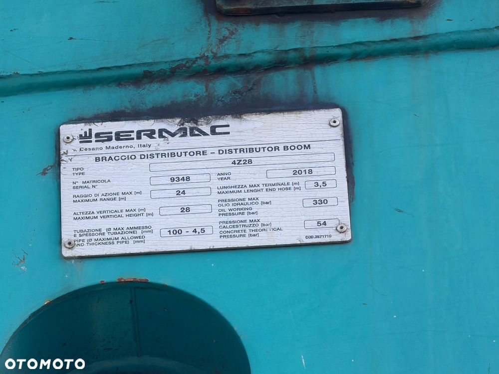 Mercedes-Benz AROCS 3742 8x4 EURO6 POMPOGRUSZKA SERMAC 4Z28 9m3 - 17
