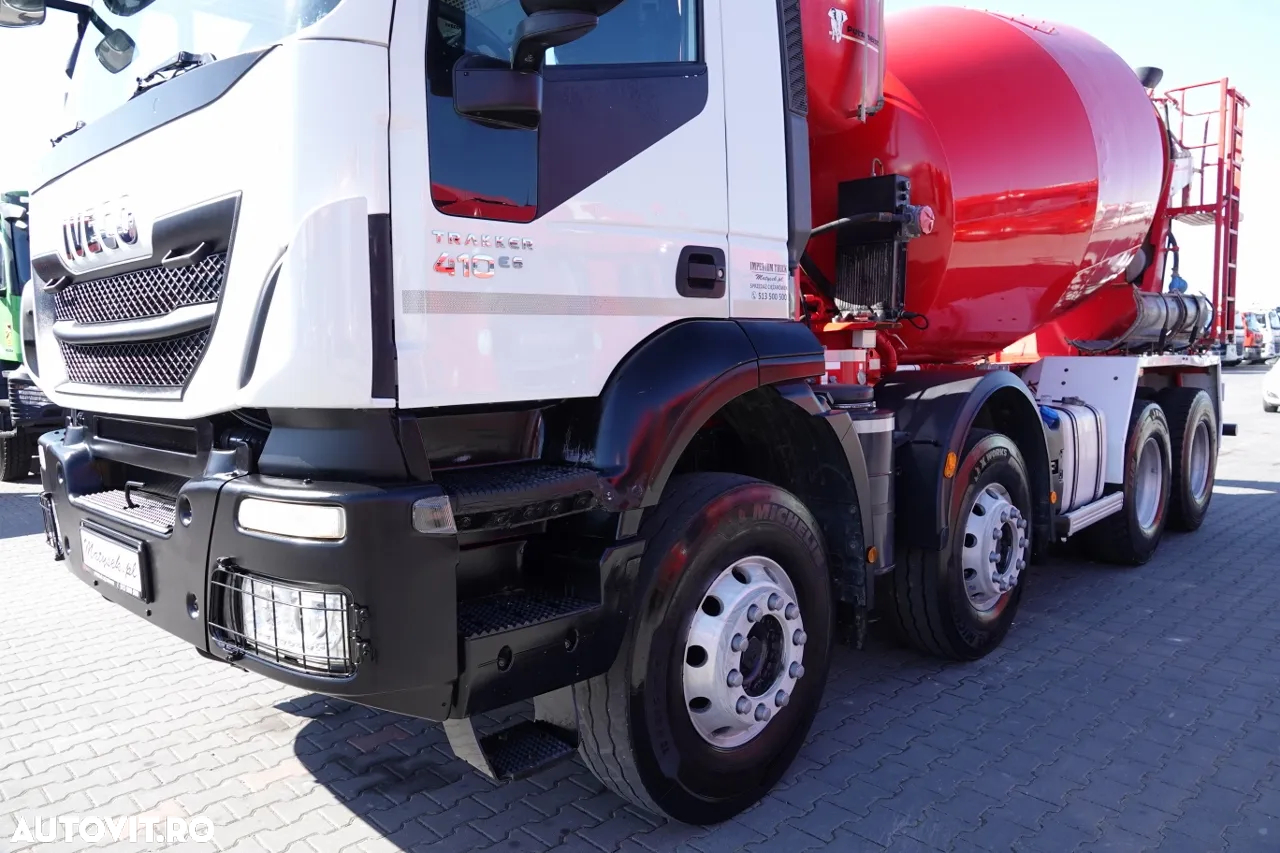 Scania TRAKKER 410 / 8X4 / BETONĂ 9 M3 / PUTZMEISTER / EURO 6 - 6