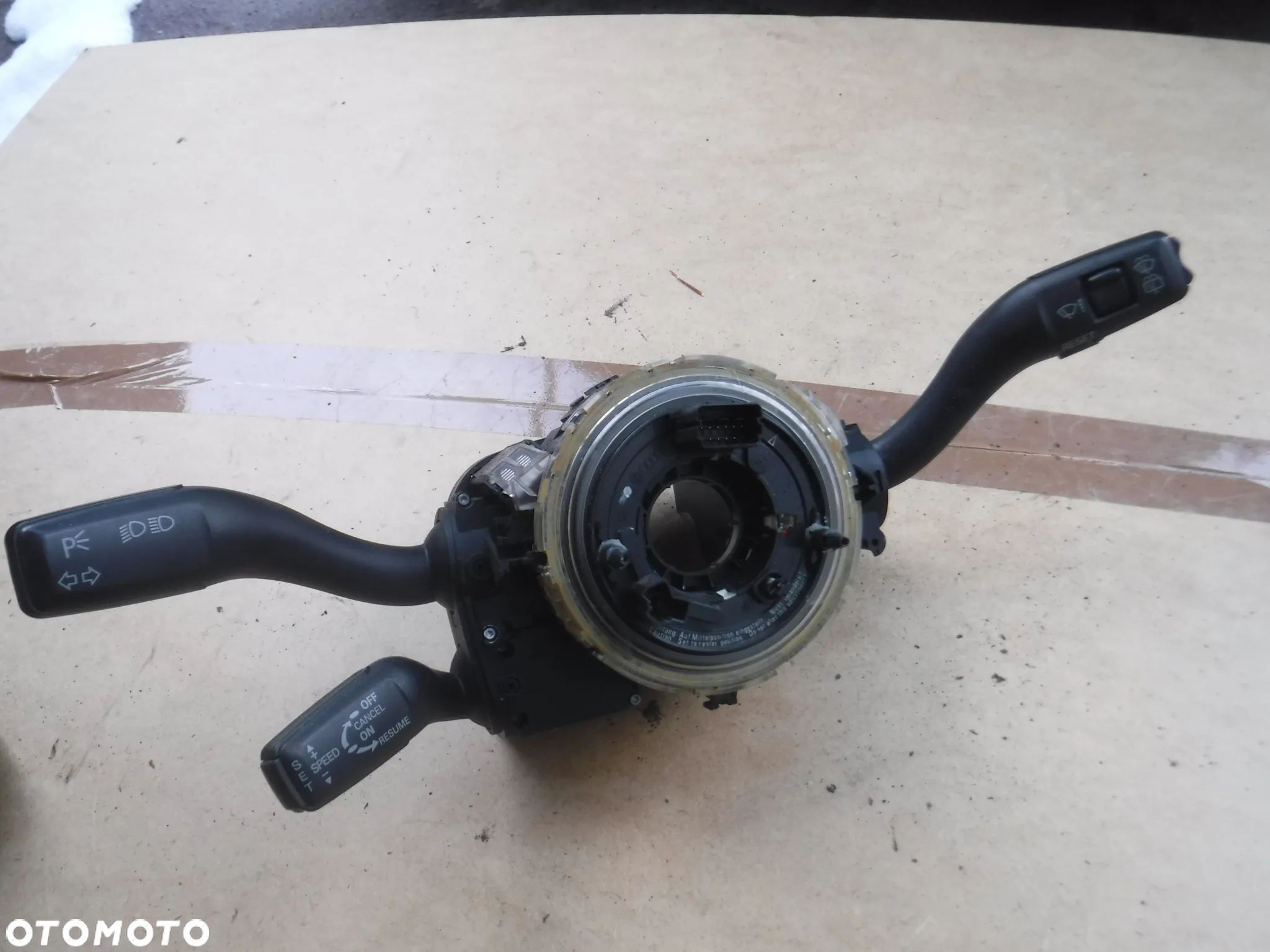 Audi Q7 4L  A6 C6 przelacznik zespolony tasma 4E0953541A 4F0953549A 4E0953503C 4E0953521 4F0953549D 4F0910549A - 1