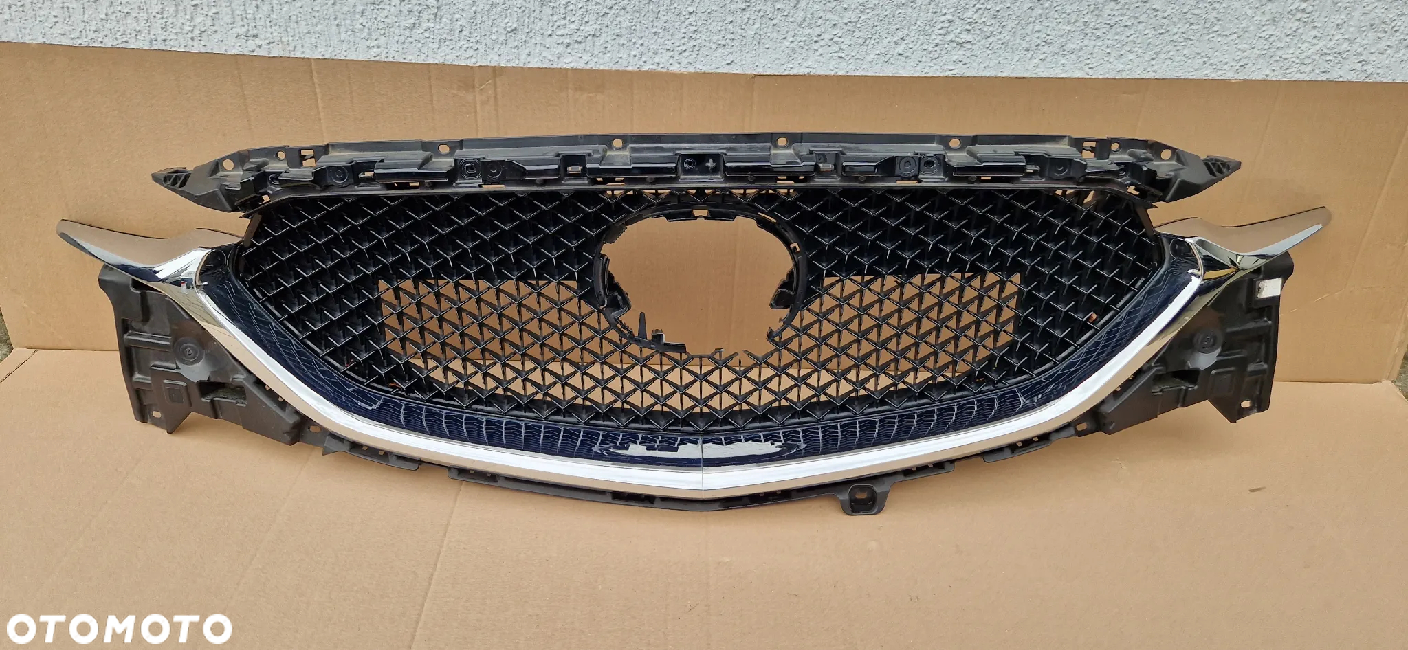 ATRAPA GRIL PRZÓD MAZDA CX5 II 2017-2021r CHROM - 2