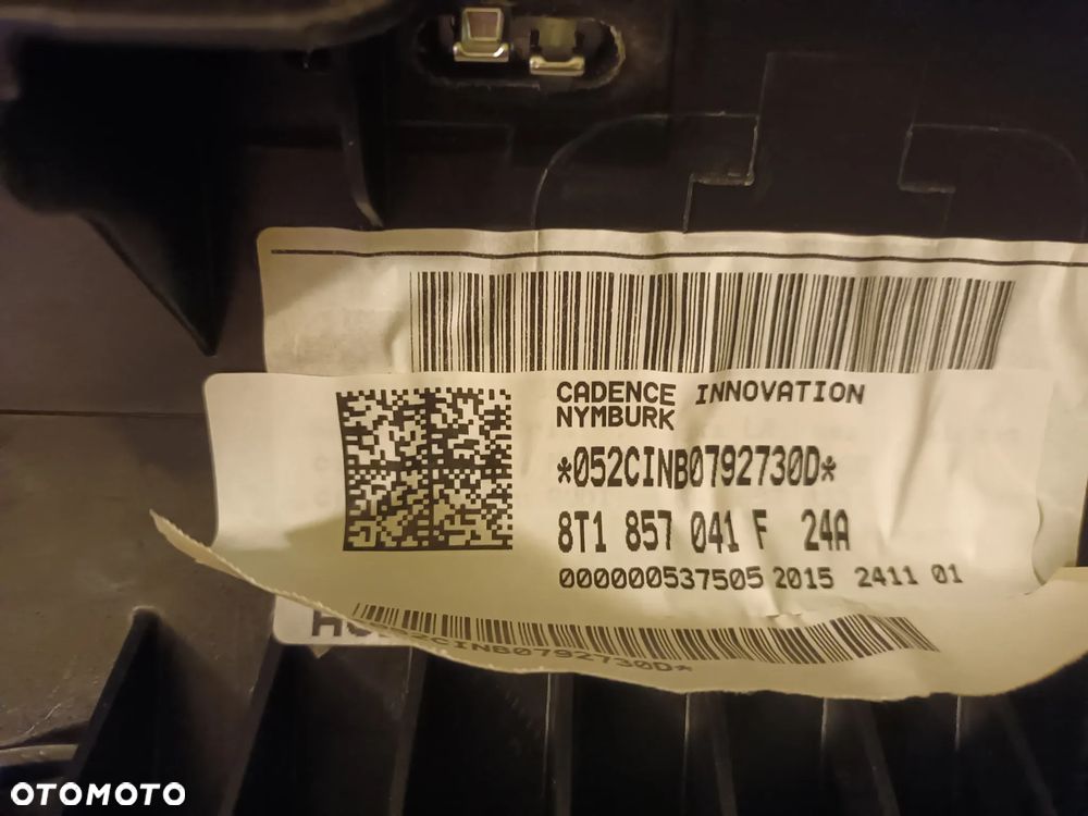 AUDI A5 8T LIFT 16r Zderzak tył kolor biały zwykły LY9C T9T9 - 8