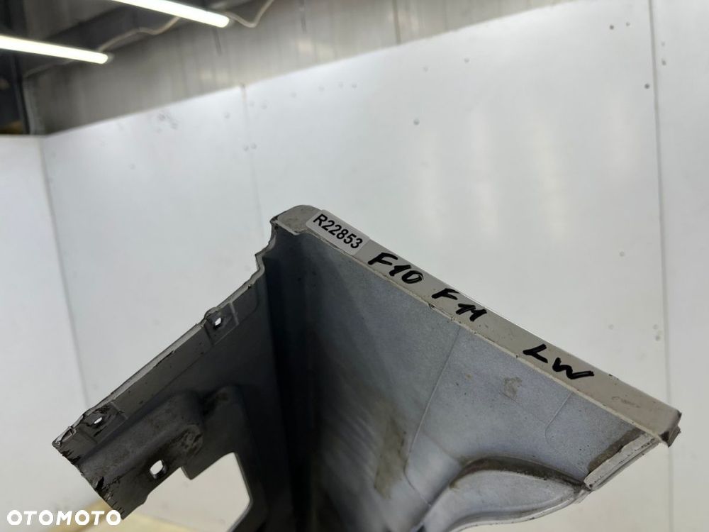Listwa progowa BMW 5 F10 F11 sedan kombi 10-17r. lewa nakładka progu zewnętrzna kolor Mineralweiss - 16