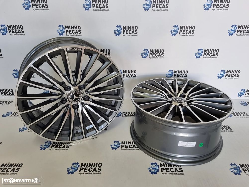 Jantes Mercedes Novo Class C (W206) AMG em 18 GunMetal - 4