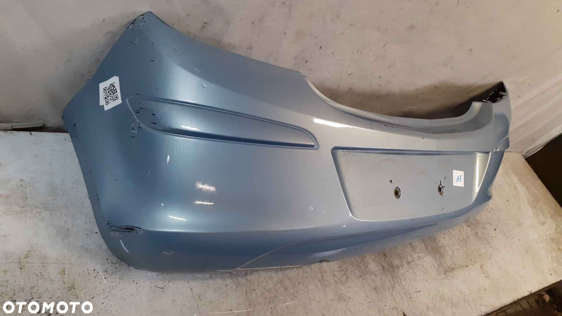 } ZDERZAK TYŁ TYLNY DO OPEL CORSA D Z21C BŁĘKITNY 5D 5 DRZWI HB - 4