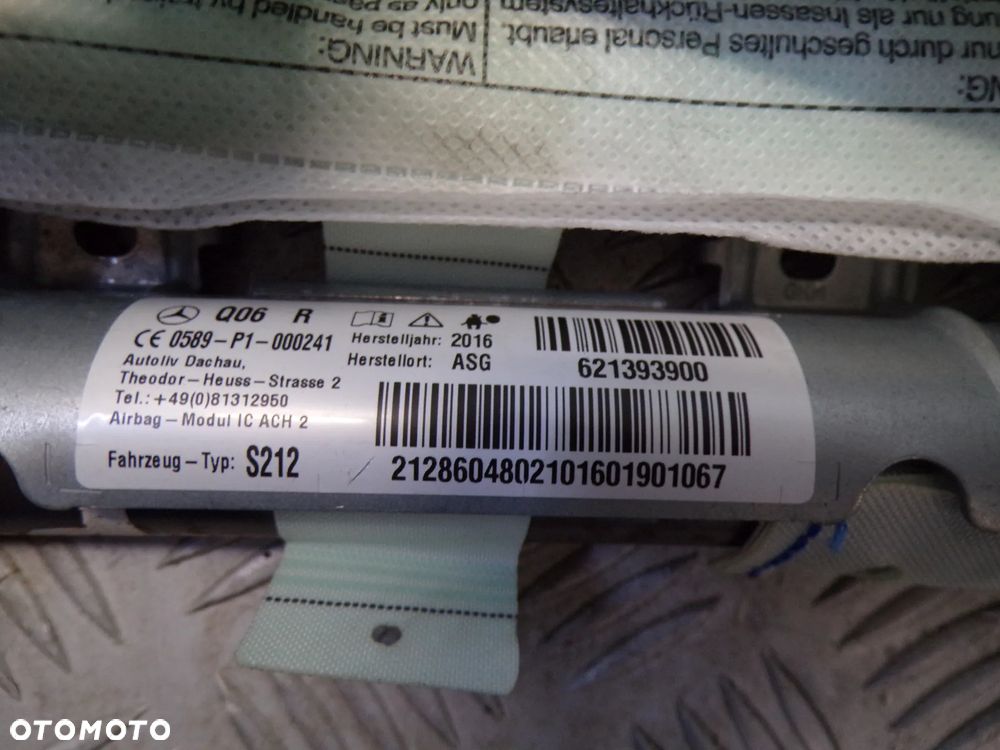 KURTYNA LEWA PRAWA MERCEDES W212 LIFT KOMBI - 3