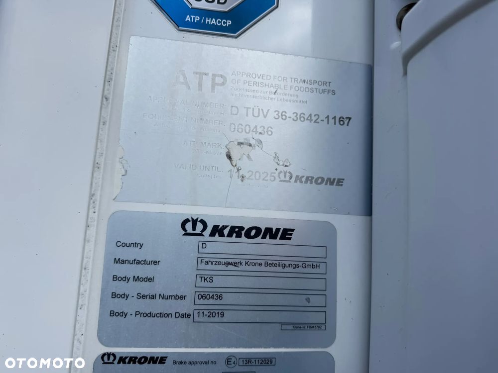 Krone Chłodnia ,Doppelstock , Carrier Vector 1550 - 32