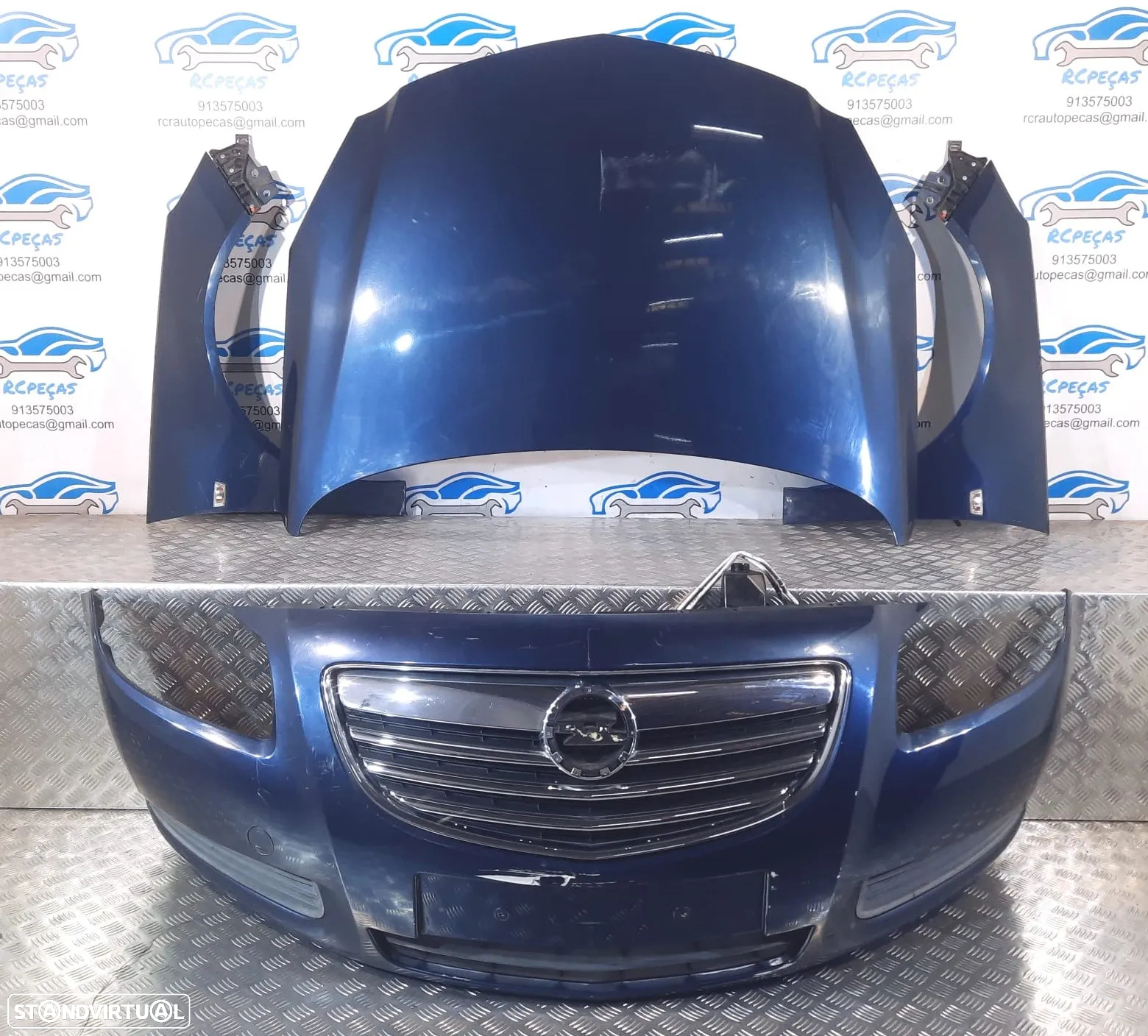 .FRENTE OPEL INSIGNIA A CAPOT PARACHOQUES GUARDA-LAMAS RADIADOR VENTILADOR 2008 - 2013 - 10