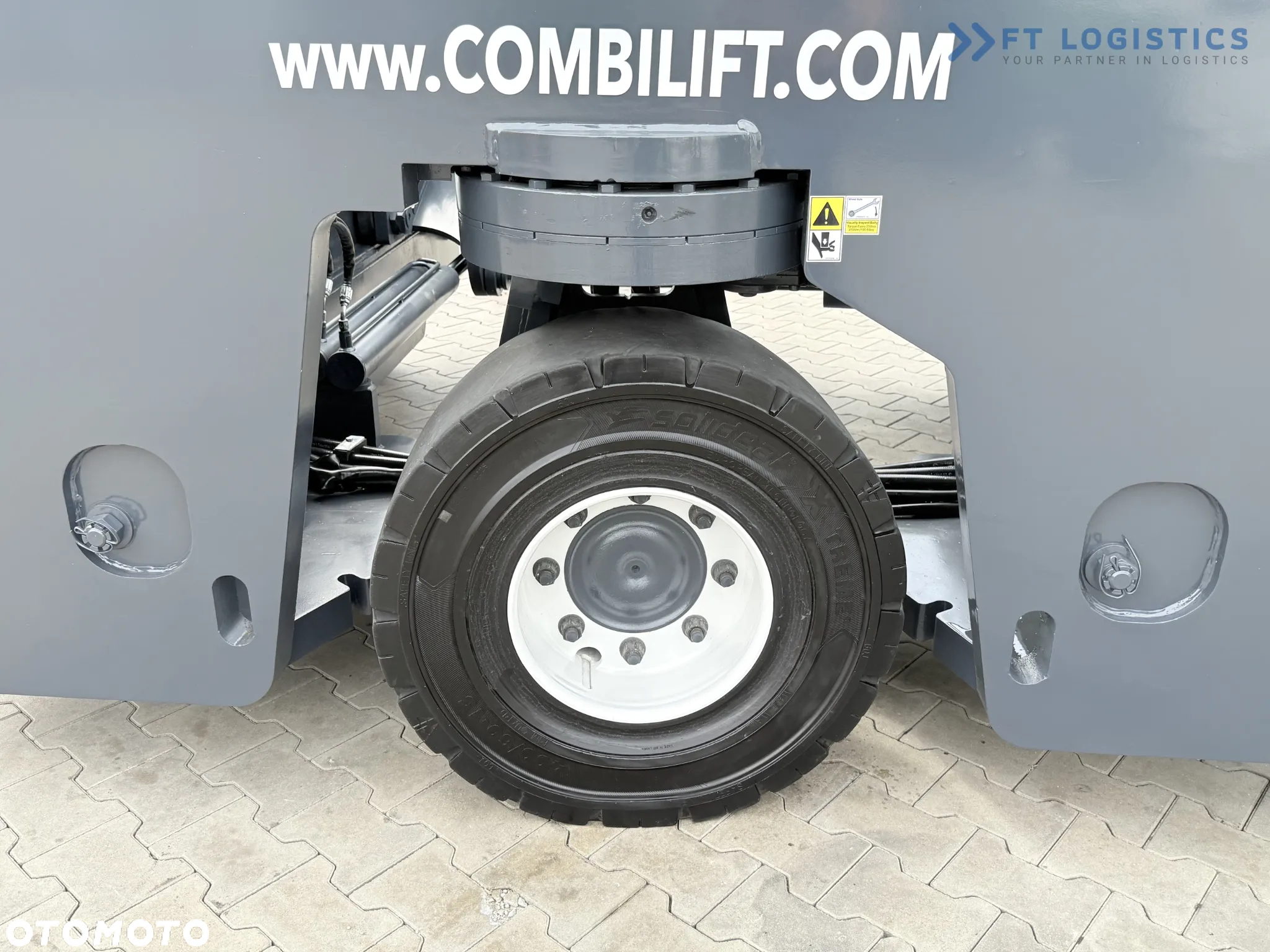 Combilift C8000 / GAS / DUPLEX - 4700MM / POZYCJONER / WOLNY SKOK / PEŁNA OGRZEWANA KABINA / JEDYNIE 5141H / STAN - JAK NOWY! - 31
