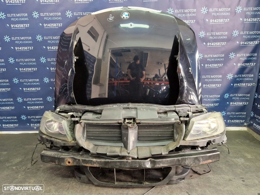 Frente completa usada BMW E90 E91 320D capot parachoques guardalamas oticas radiador 318d - 7