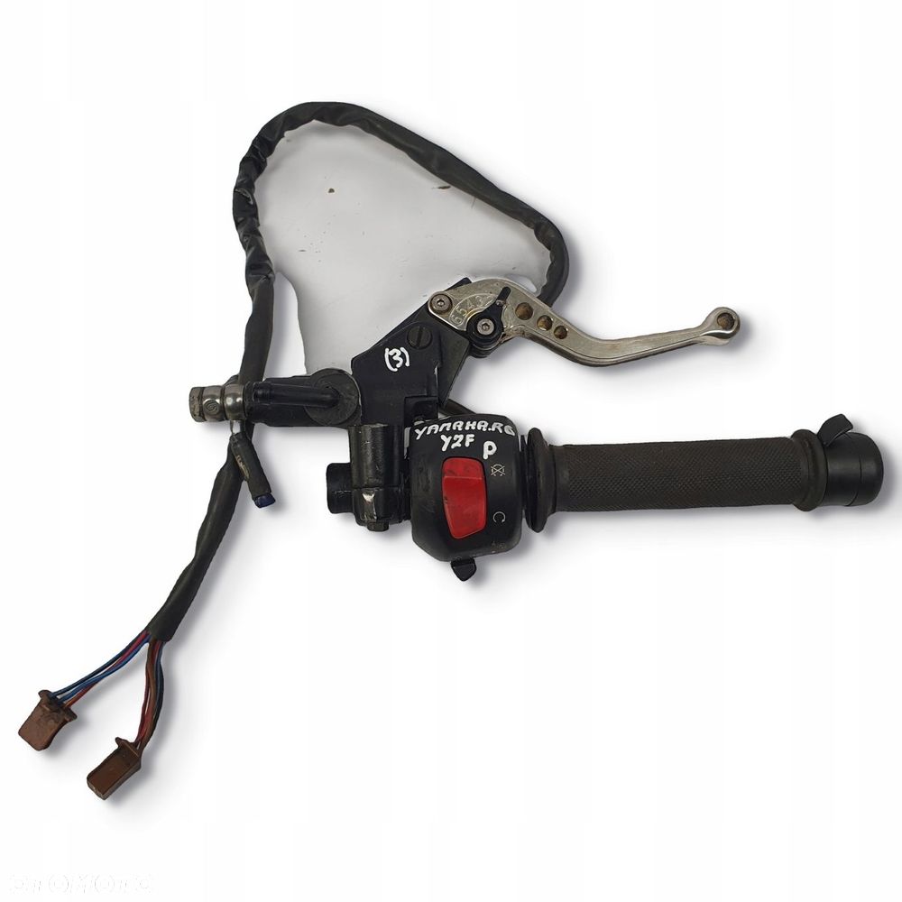 PRAWA MANETKA Yamaha YZF-R6 R6 RJ03 99-02 przełącznik włącznik starter - 1