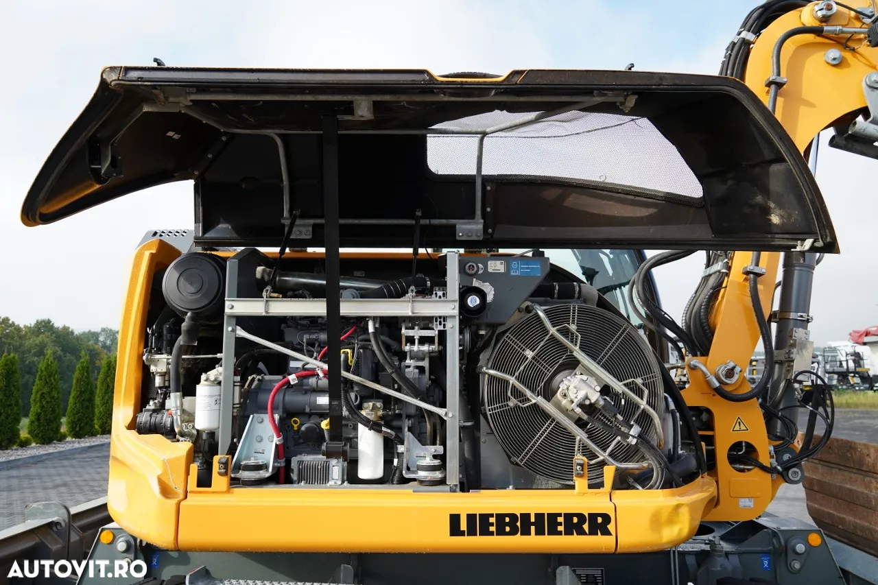 Liebherr 910 COMPACT LITRONIC / EXCAVATOR PE ROȚI / AER CONDIȚIONAT / CAMERĂ / ANUL 2020 / CONTRACT DE SERVICE POST-SERVICE - 22