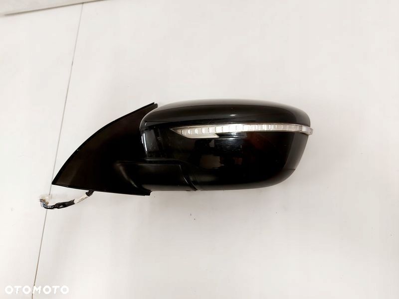 nissan qashqai 2 ii j11 lusterko lewe zewnętrzne 9 pin z11 g - 1