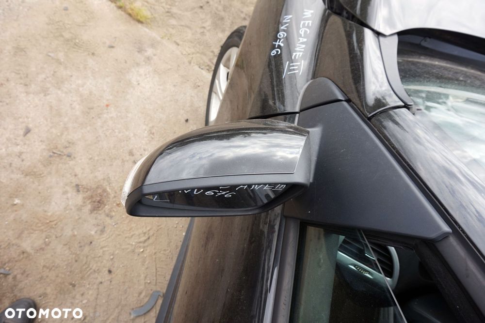 LUSTERKO ELEKTRYCZNE LEWE MEGANE III PH1 NV676 SKŁADANE EL EU CZARNY RENAULT 2008-2010 - 4
