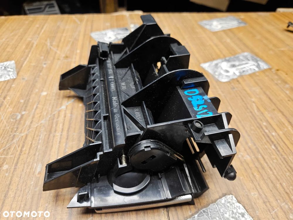 Popielniczka 2 DIN 8E0857951J 03S Klapka Wklad Carbon Srebrna Rybia Luska Audi A4 B6 B7 - 28