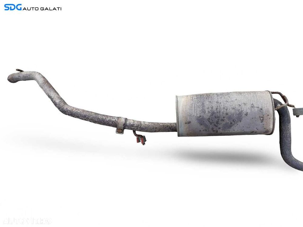 Ansamblu Complet Evacuare Toba Tobe Teava Esapament Intermediara Finala Ford Focus 2 Hatchback Scurt 1.6 16V 2004 - 2010 [LC3429] - 4