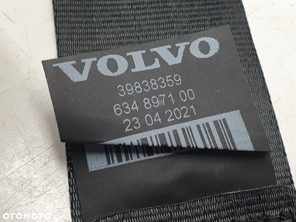 PAS BEZPIECZEŃSTWA TYŁ TYLNY LEWY VOLVO XC60 II 39838359 - 5