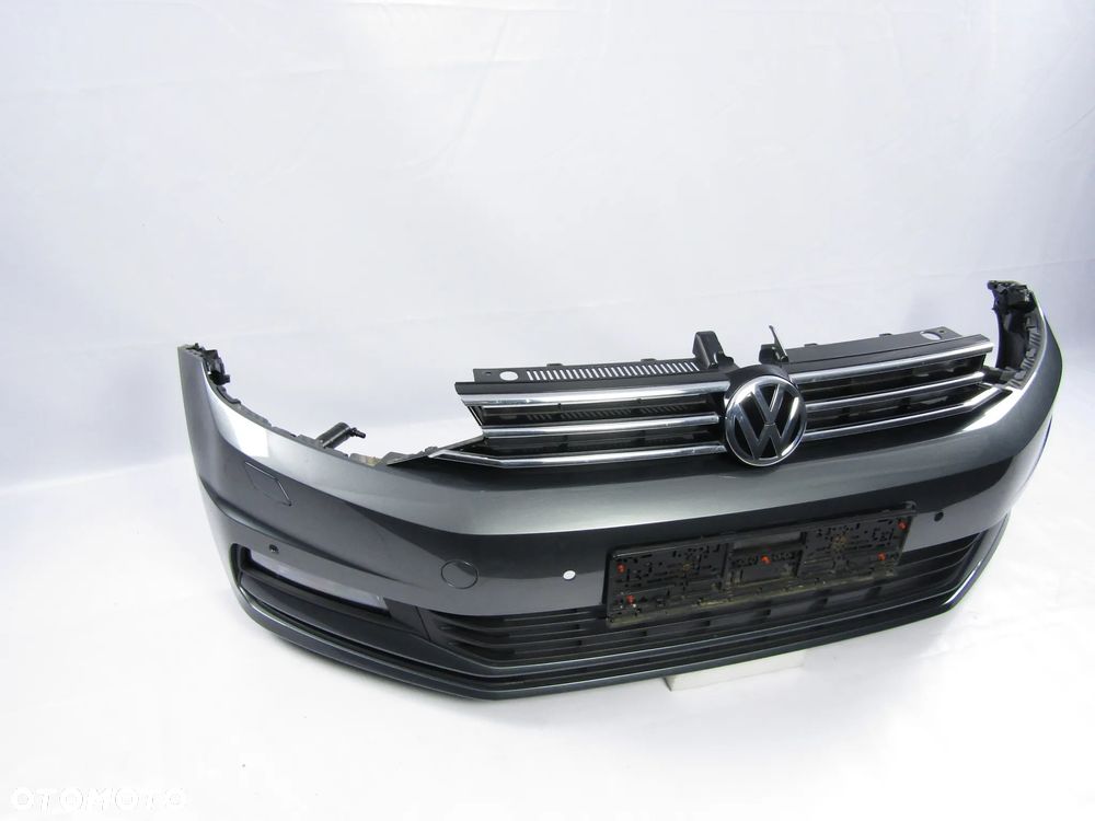 Zderzak przedni VW Touran 15 - 24 Sprysk. / Pdc-4 Lakier LR7H - 14