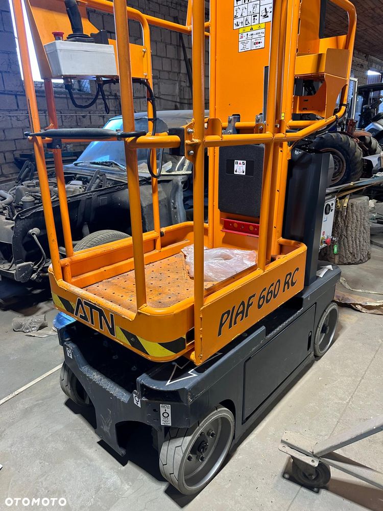 Inny Podnośnik Koszowy Zwyżka Pionowy Maszt ATN PIAF 660 RC Elektryczny - 7