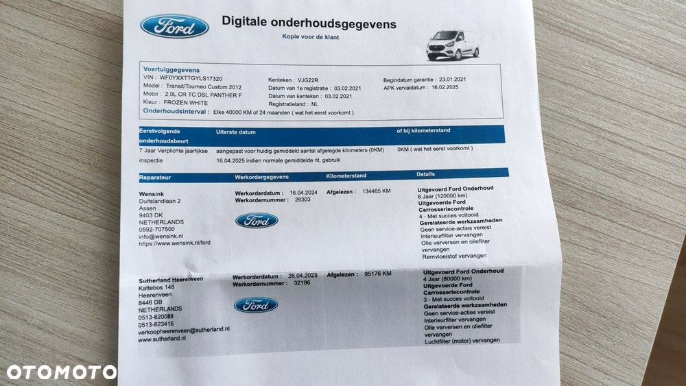 Ford Transit Custom - 9