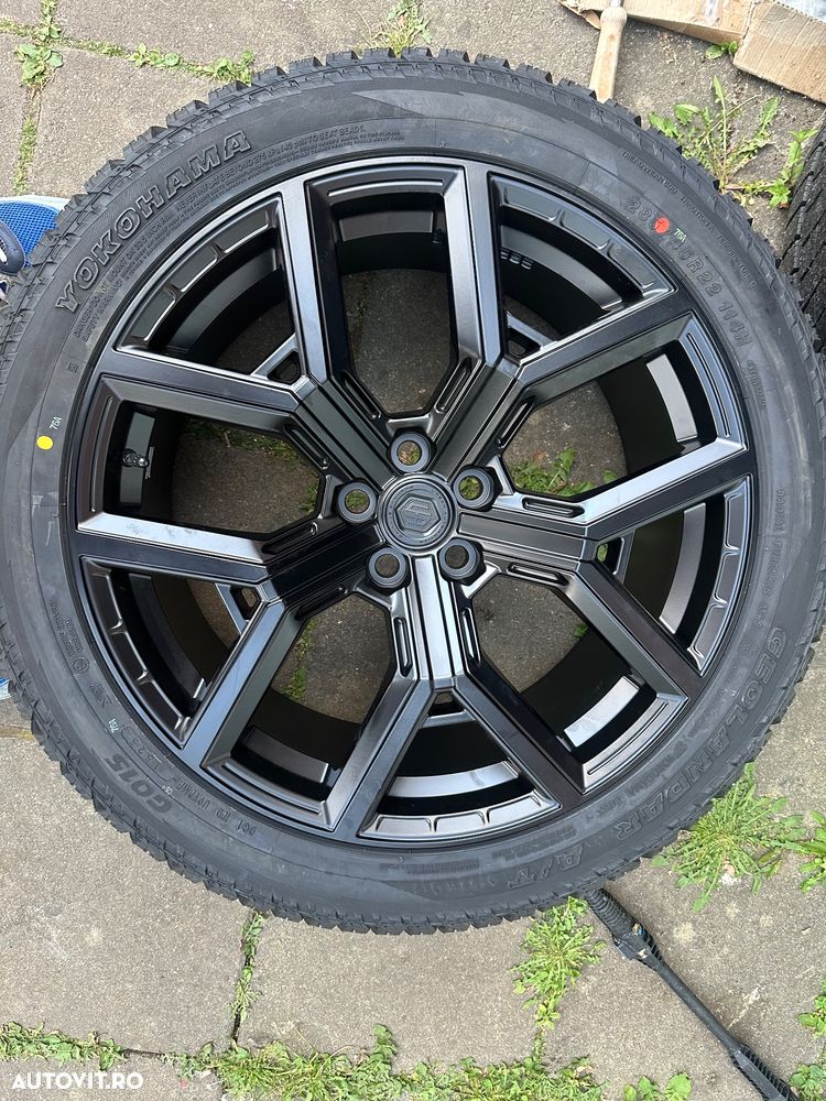 Jante Originale 22" Urban Automotive WX-2R + Anvelope Iarnă/AT Yokohama 285/45 R22 Land Rover Defender L663 + Piulițe Antifurt (DOT 2025) - 12