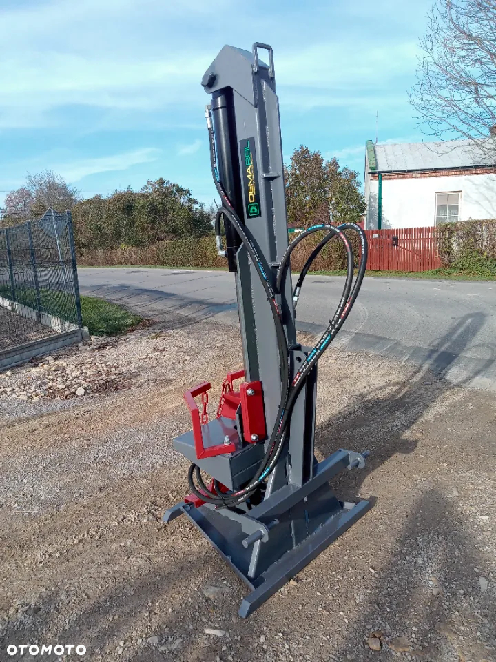 OD RĘKI Łuparka do drewna HYDRAULICZNA/ łupak drzewa PIONOWY Demarol - 7